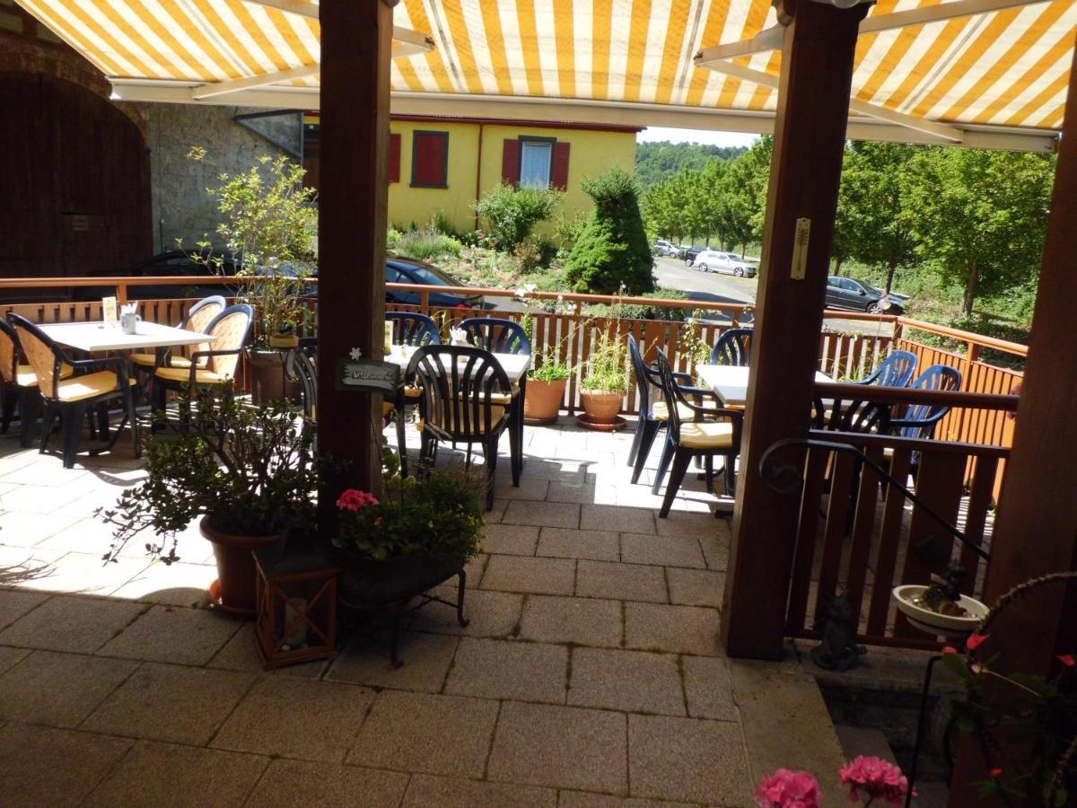 Restaurant - Pension Herrgottstal クレーグリンゲン エクステリア 写真